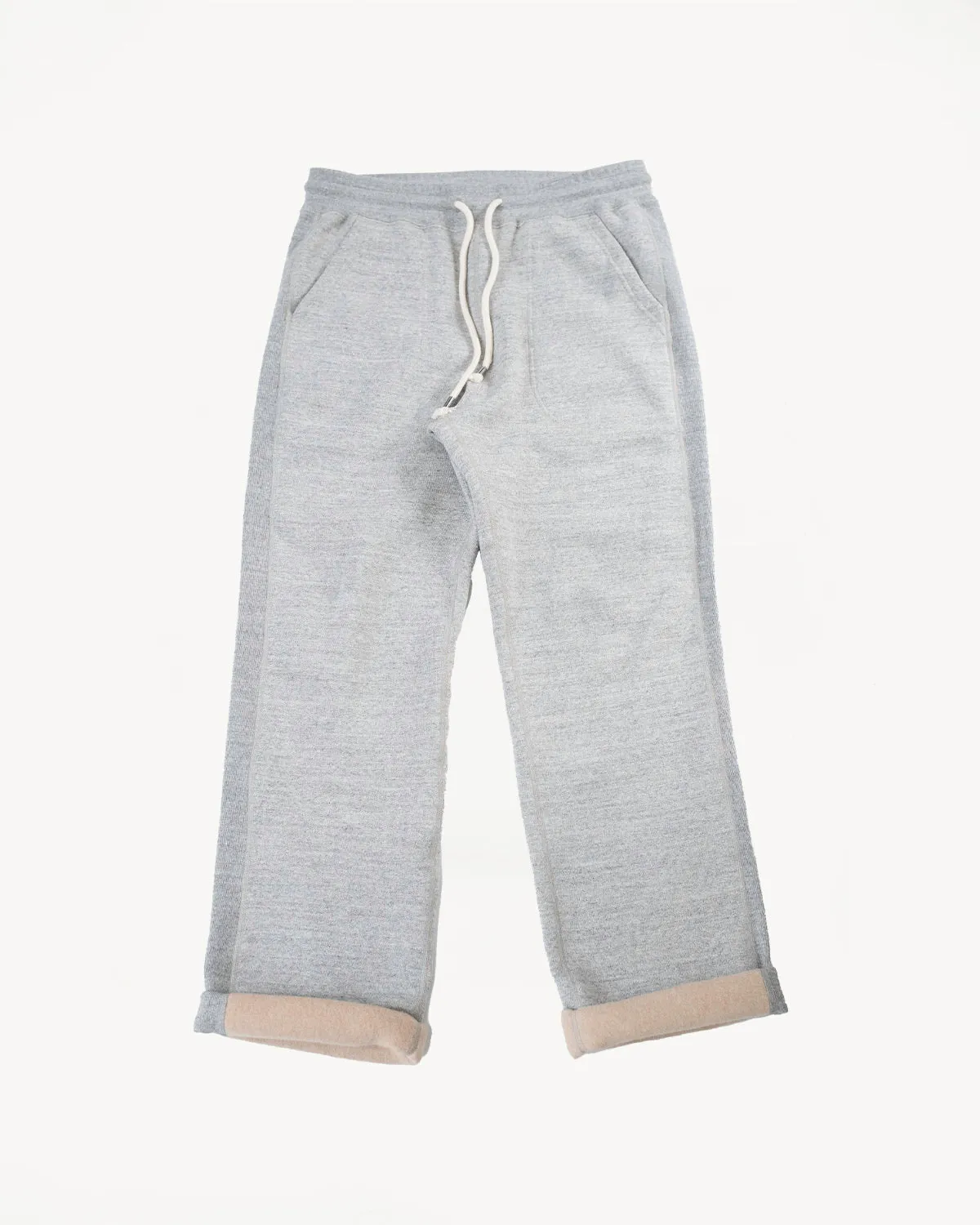 Sweatpants Fleeced Foxfibre® - Heather Grey