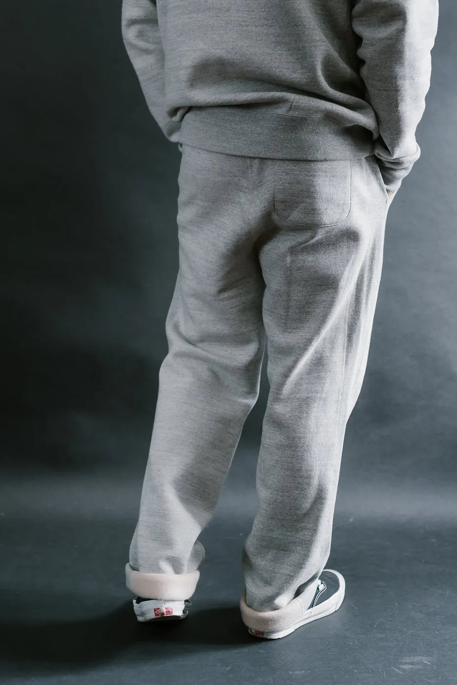 Sweatpants Fleeced Foxfibre® - Heather Grey