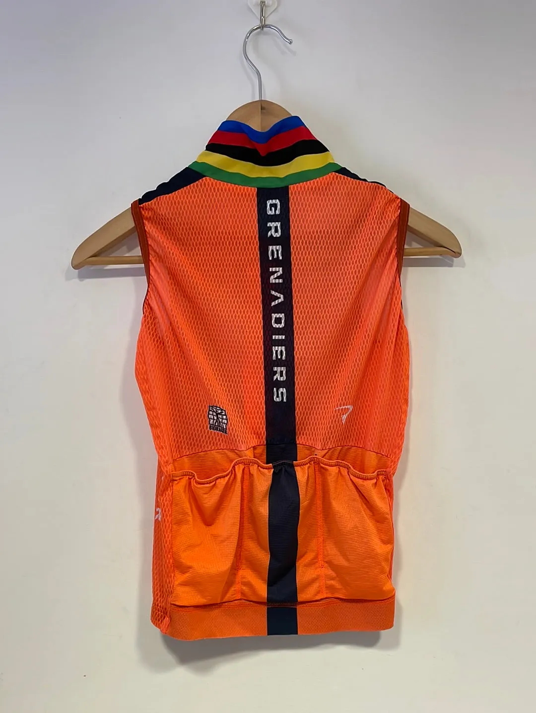 Team Ineos | Bioracer UCI Ex World Champion Orange Epic Spring Gilet - Slightly Used