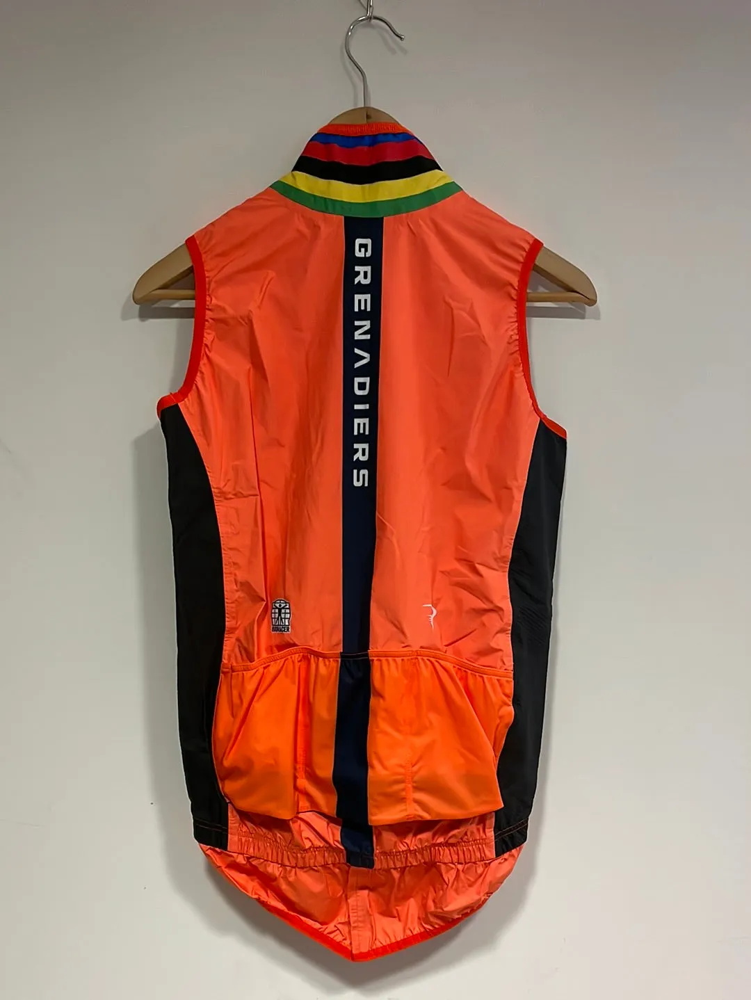 Team Ineos | Bioracer UCI Ex World Champion Orange Epic Stormy Gilet - As New