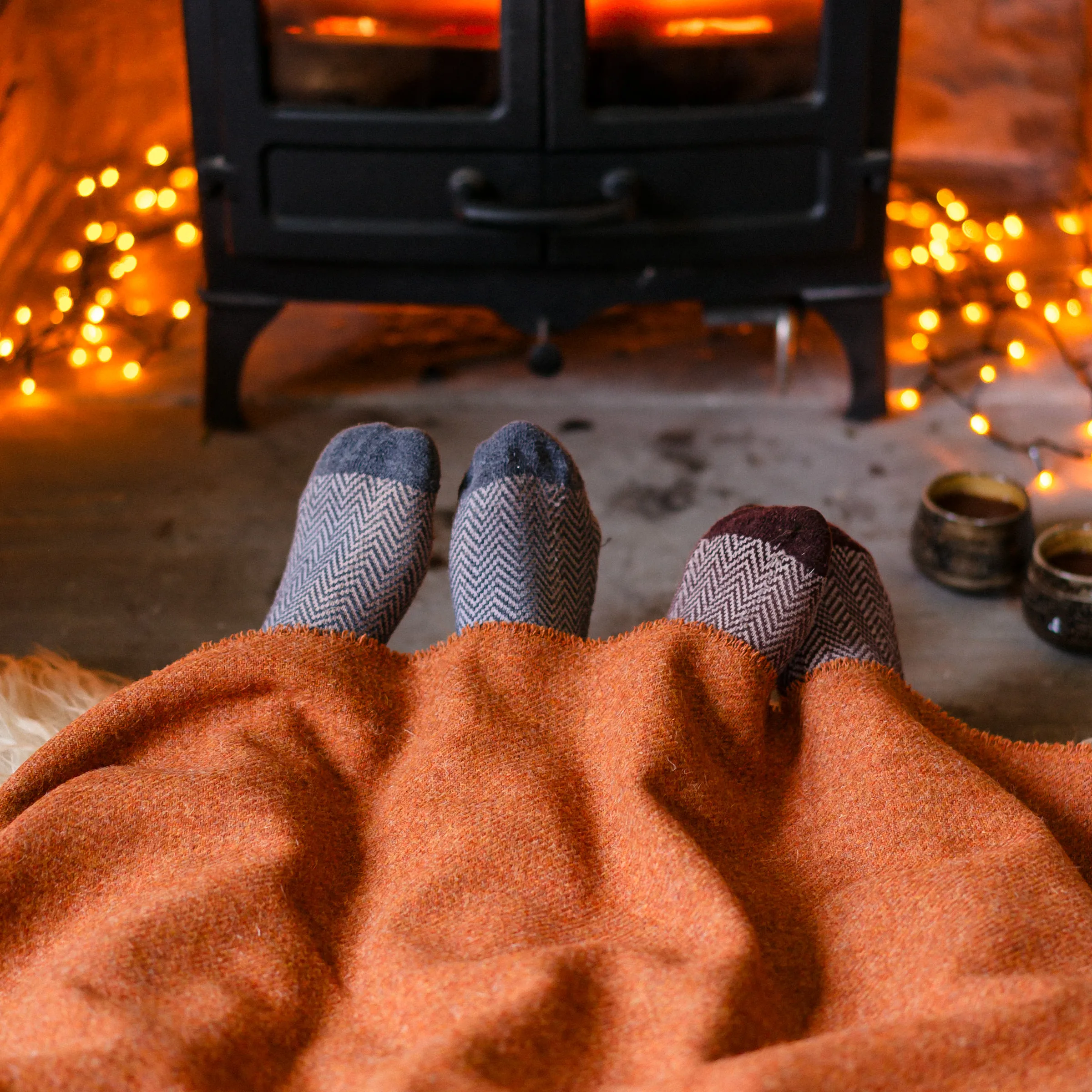 Terracotta Wrap Blanket