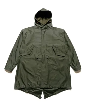 The Real McCoy's MJ22003 Parka-Shell, M-1951 (Model 220) Olive