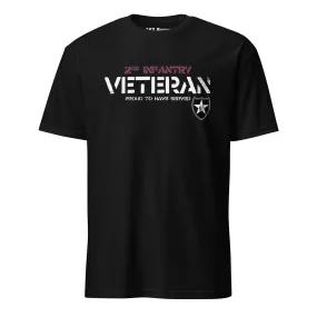 U.S. Army 2nd Infantry Veteran Men's T-Shirt