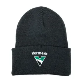 Vermeer Watchcap Black Knit Beanie