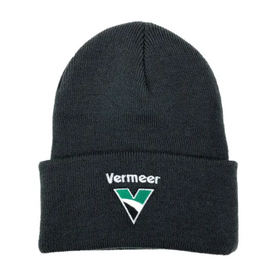 Vermeer Watchcap Black Knit Beanie