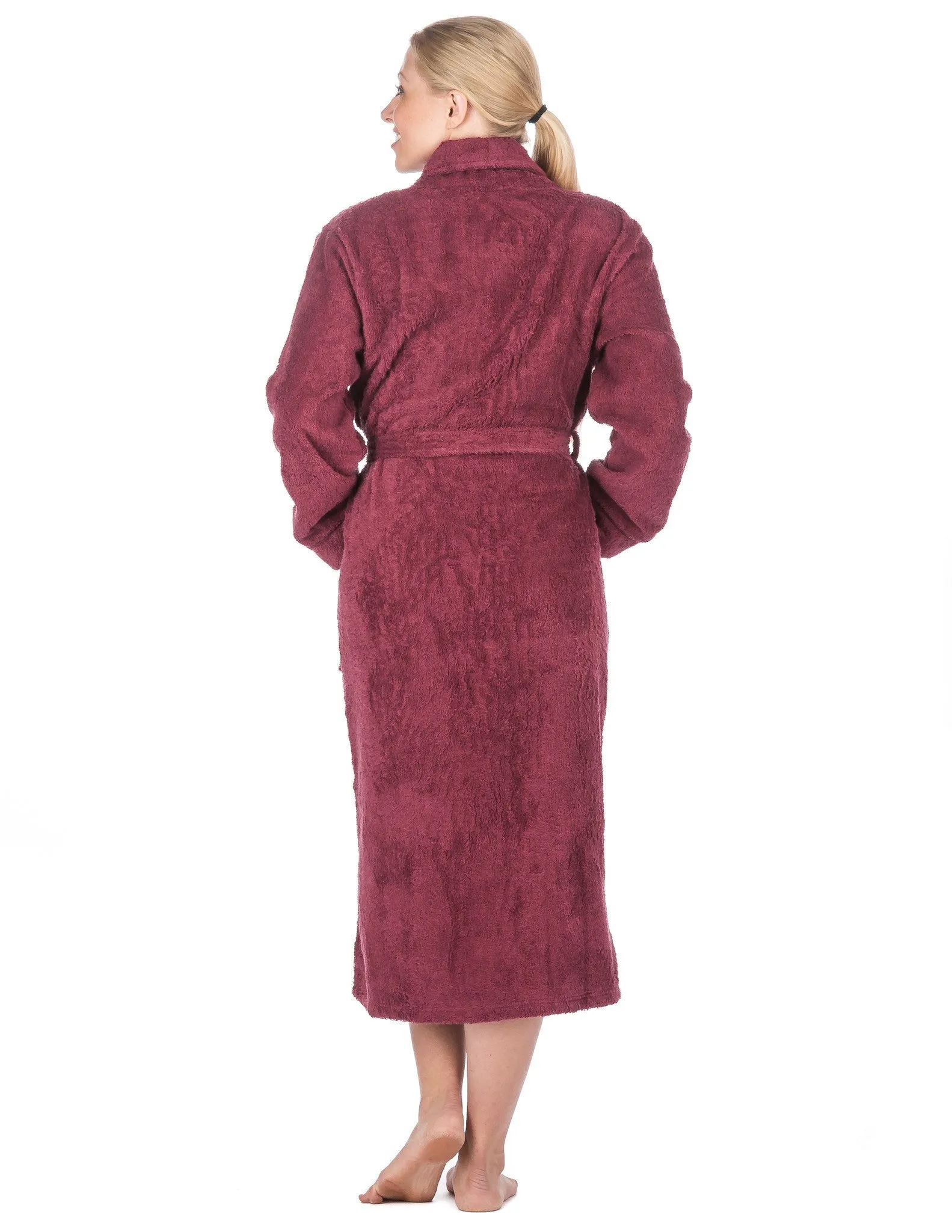 Women's 100% Cotton Terry Bathrobe