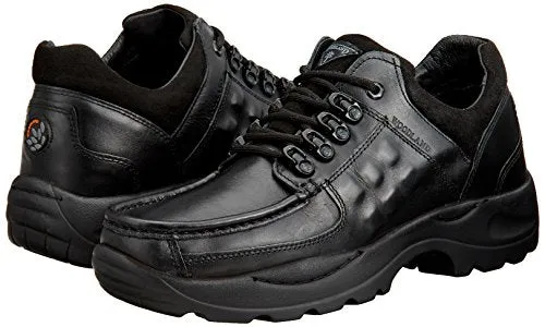 Woodland Men's BLACK Leather Casual Shoes-9 UK/India (43 EU) -(GC 0863110Y15)